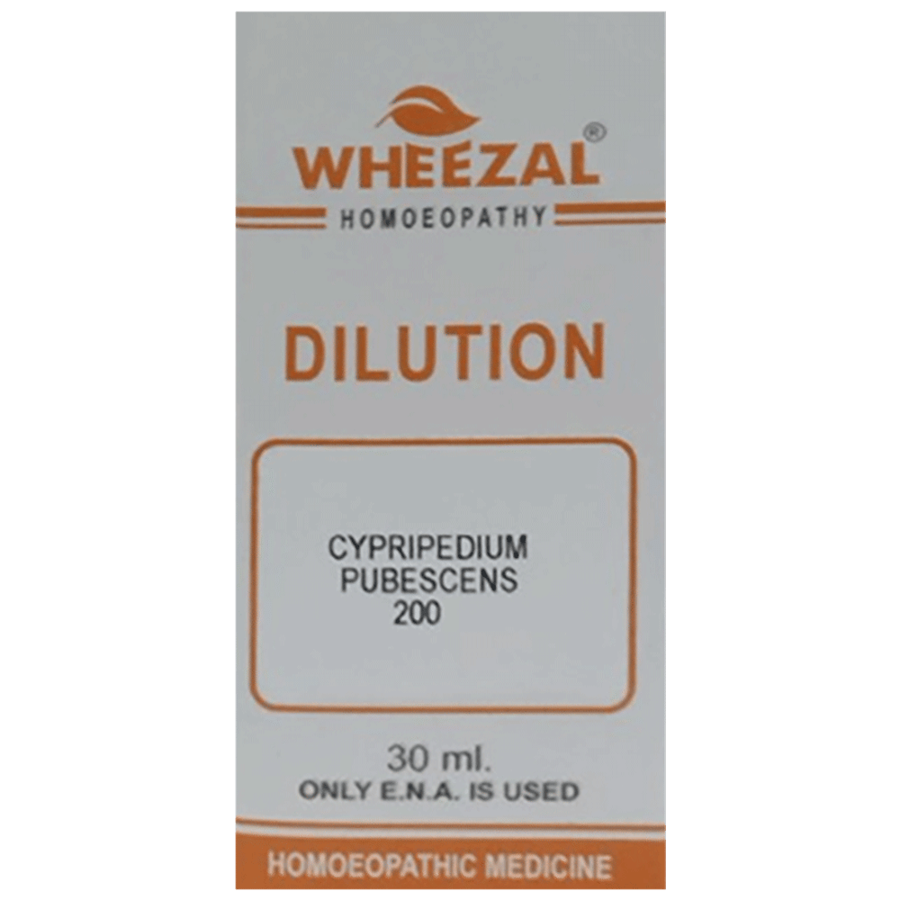 Wheezal Cyprideium Pubescens Dilution 200 bottle of 30 ml Dilution