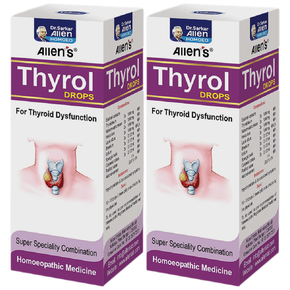 Allen's Thyrol Drop (30ml Each) combo pack of 2 bottles
