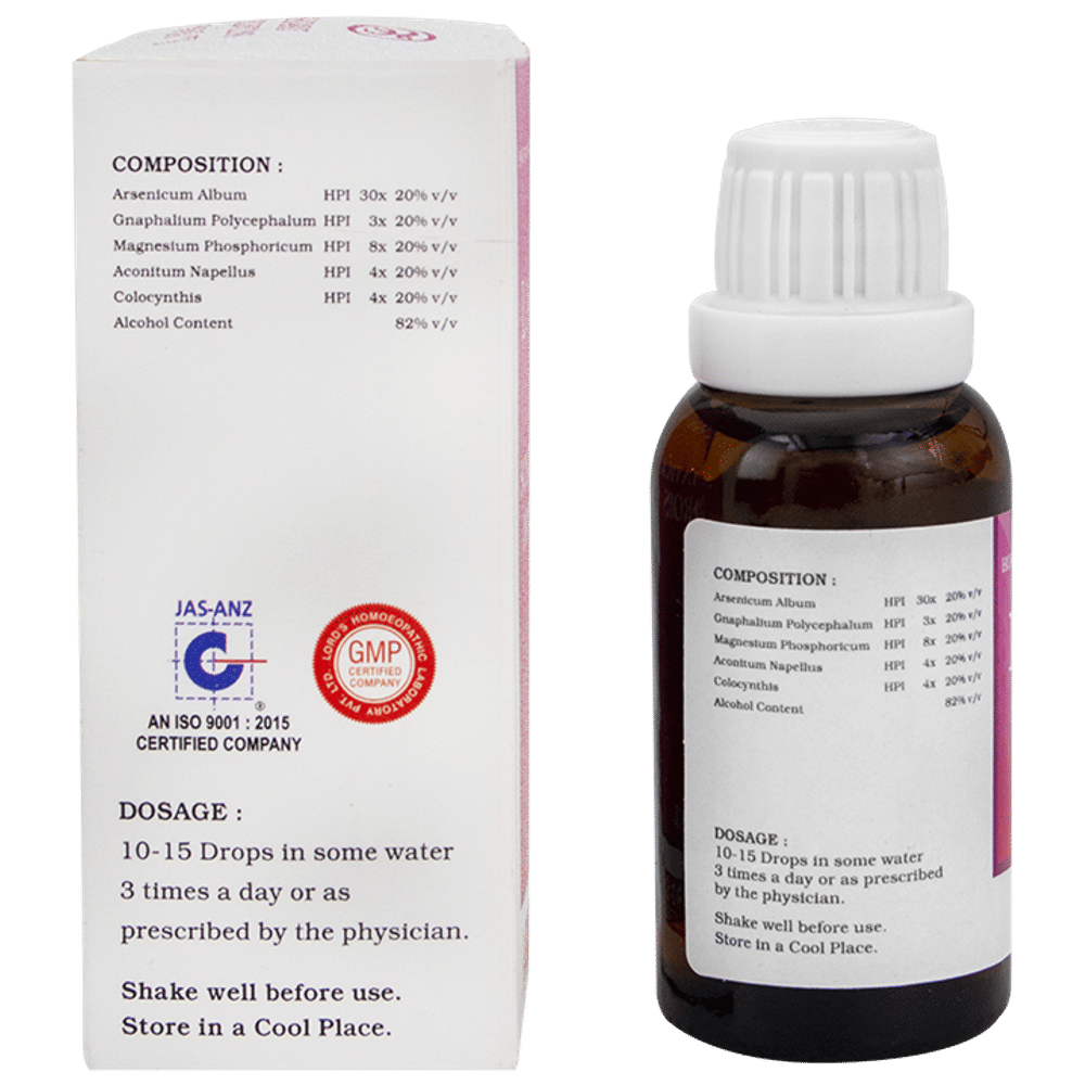 Lord's L 164 Sciatica Drop bottle of 30 ml Drop