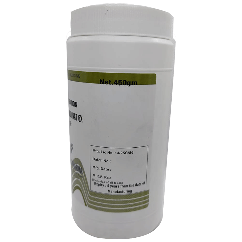 Hering Pharma Aurum Mur Nat Trituration Tablet 6X jar of 450 gm Trituration Tablet