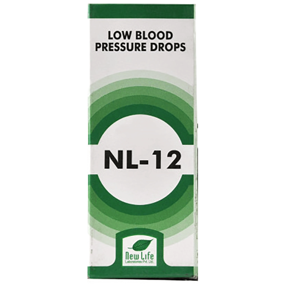 New Life NL 12 Low Blood Pressure Drop bottle of 30 ml Drop