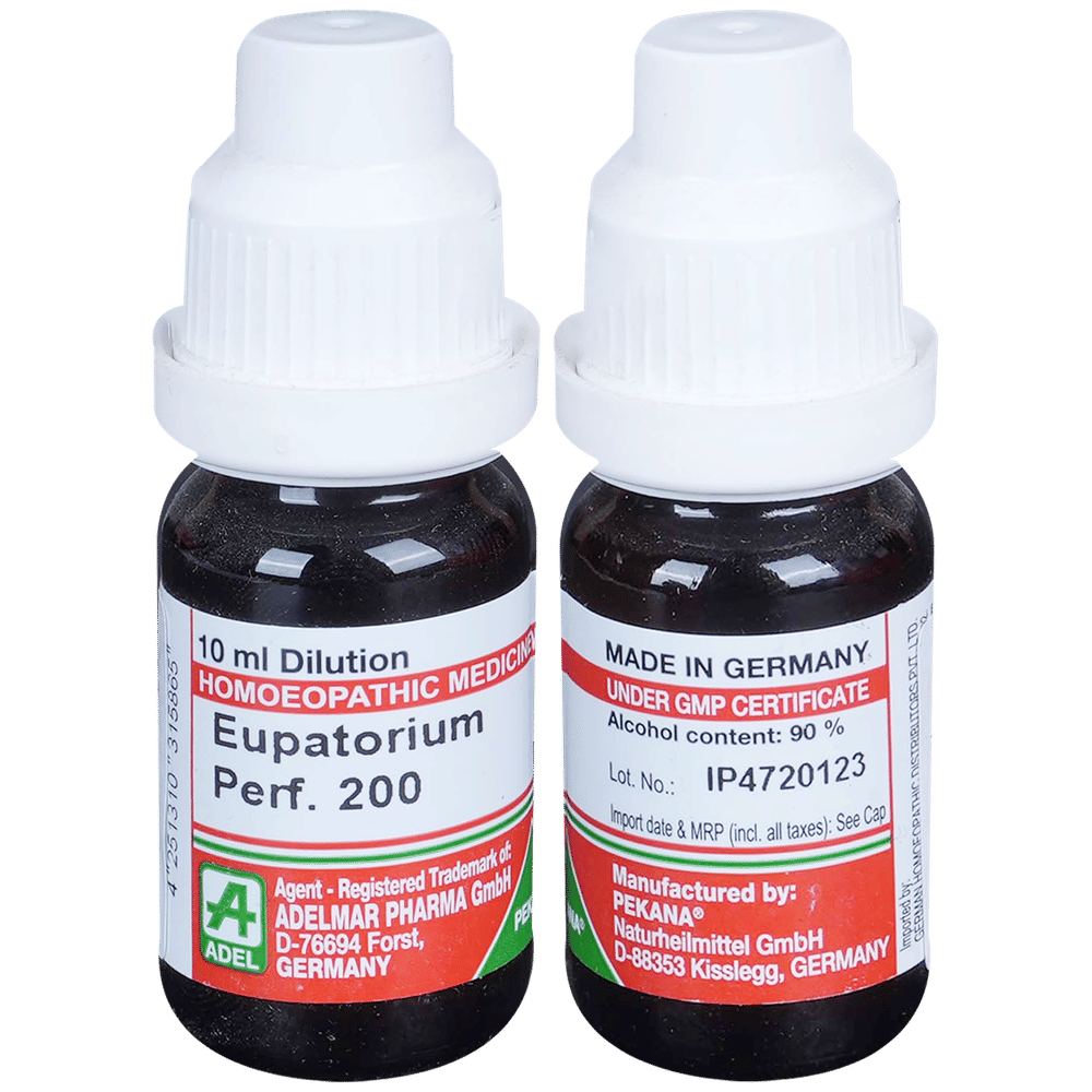 ADEL Eupatorium Perfoliatum Dilution 200 bottle of 10 ml Dilution