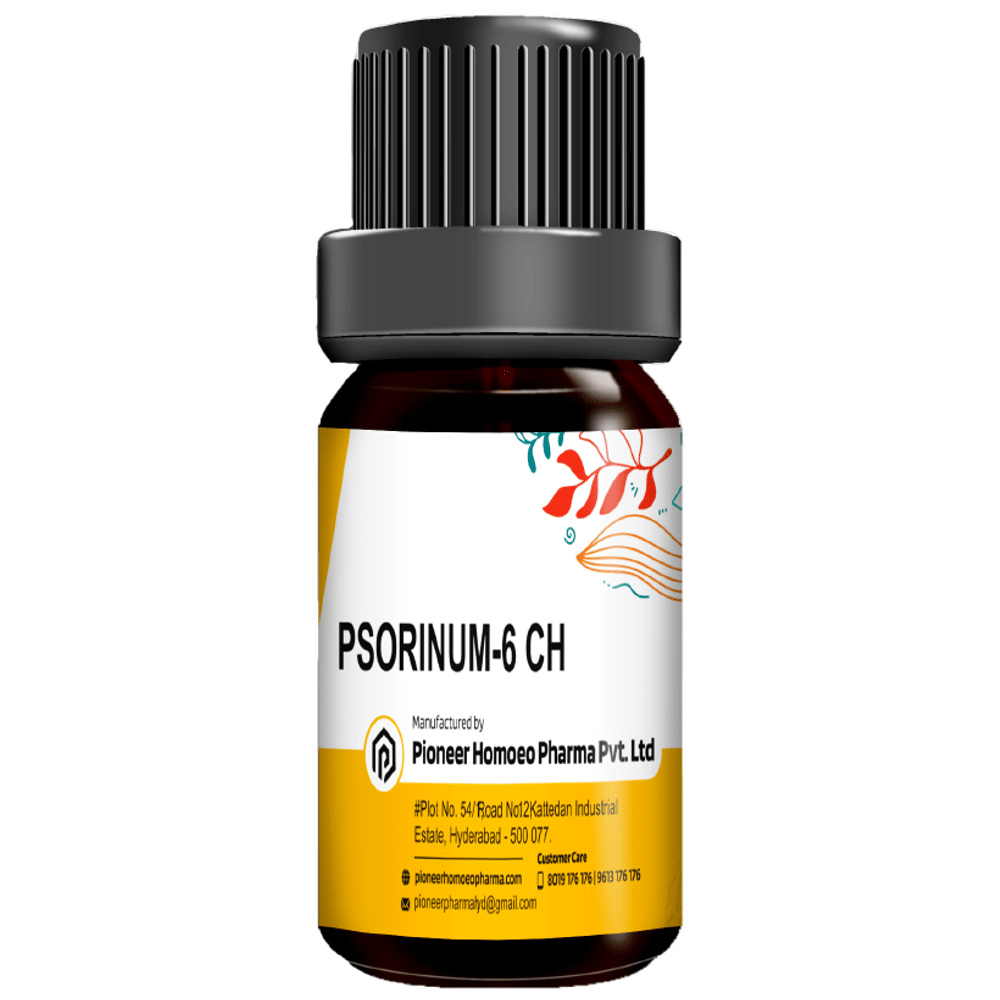 Pioneer Pharma Psorinum Globules Pellets Multidose Pills 6 CH bottle of 150 tablets Pioneer Pharma Psorinum Globules Pellets Multidose Pills 6 CH bottle of 150 tablets
