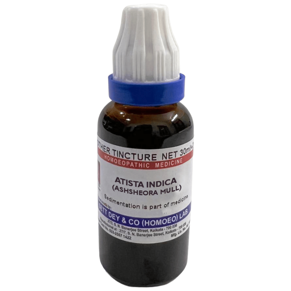 Sett Dey Atista Indica Mother Tincture Q bottle of 30 ml Mother Tincture