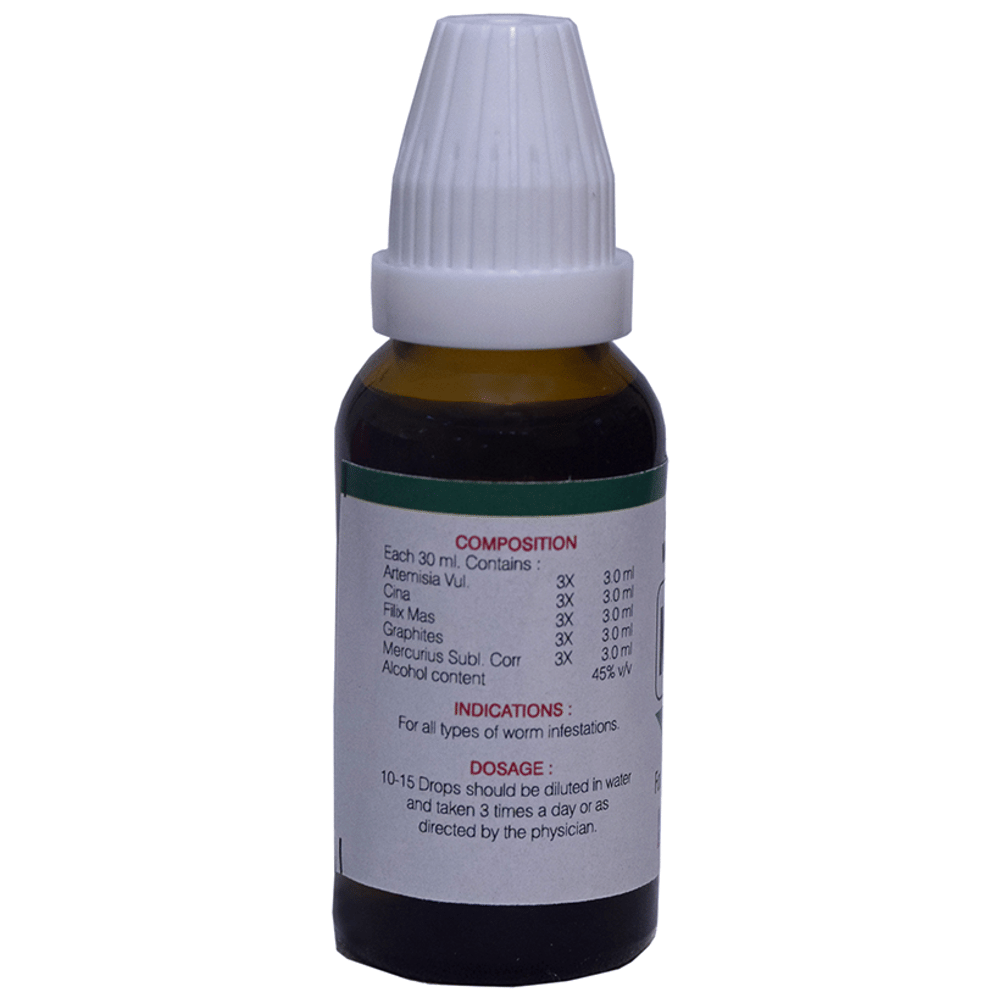Kent's K30 Worms Oral Drops bottle of 30 ml Oral Drops
