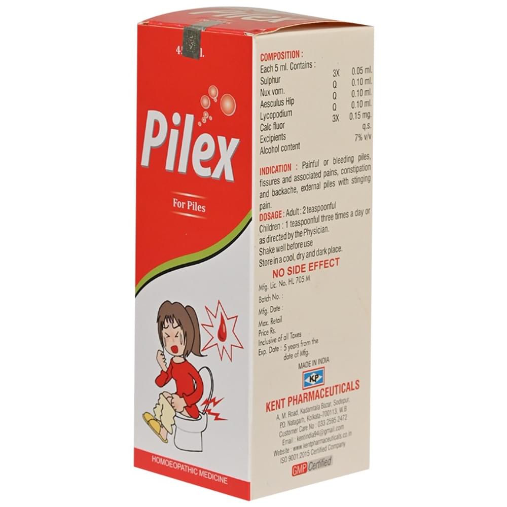 Kent's Pilex bottle of 450 ml Liquid Kent's Pilex bottle of 450 ml Liquid