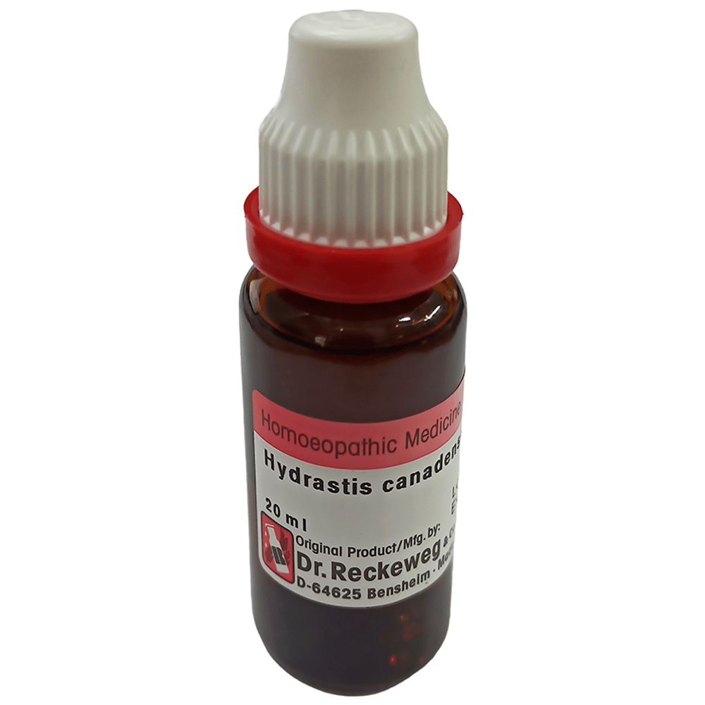 Dr. Reckeweg Hydrastis Canadensis Mother Tincture 7X bottle of 20 ml Mother Tincture