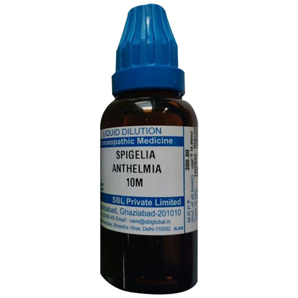 SBL Spigelia Anthelmia Dilution 10M CH bottle of 30 ml Dilution