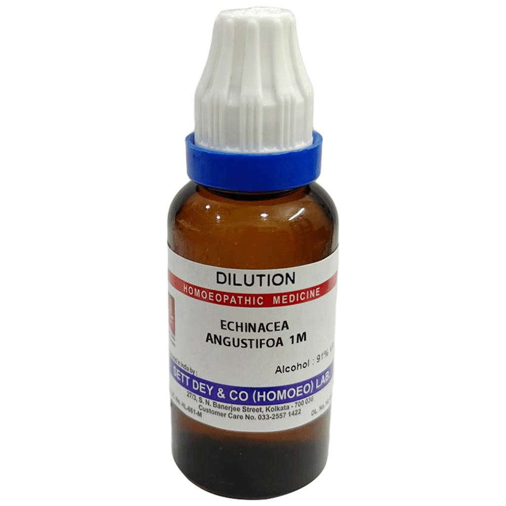 Sett Dey Echinacea Angustifoa Dilution 1M bottle of 30 ml Dilution