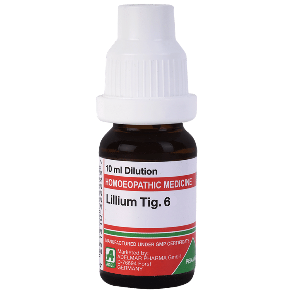 ADEL Lillium Tig. Dilution 6 bottle of 10 ml Dilution ADEL Lillium Tig. Dilution 6 bottle of 10 ml Dilution