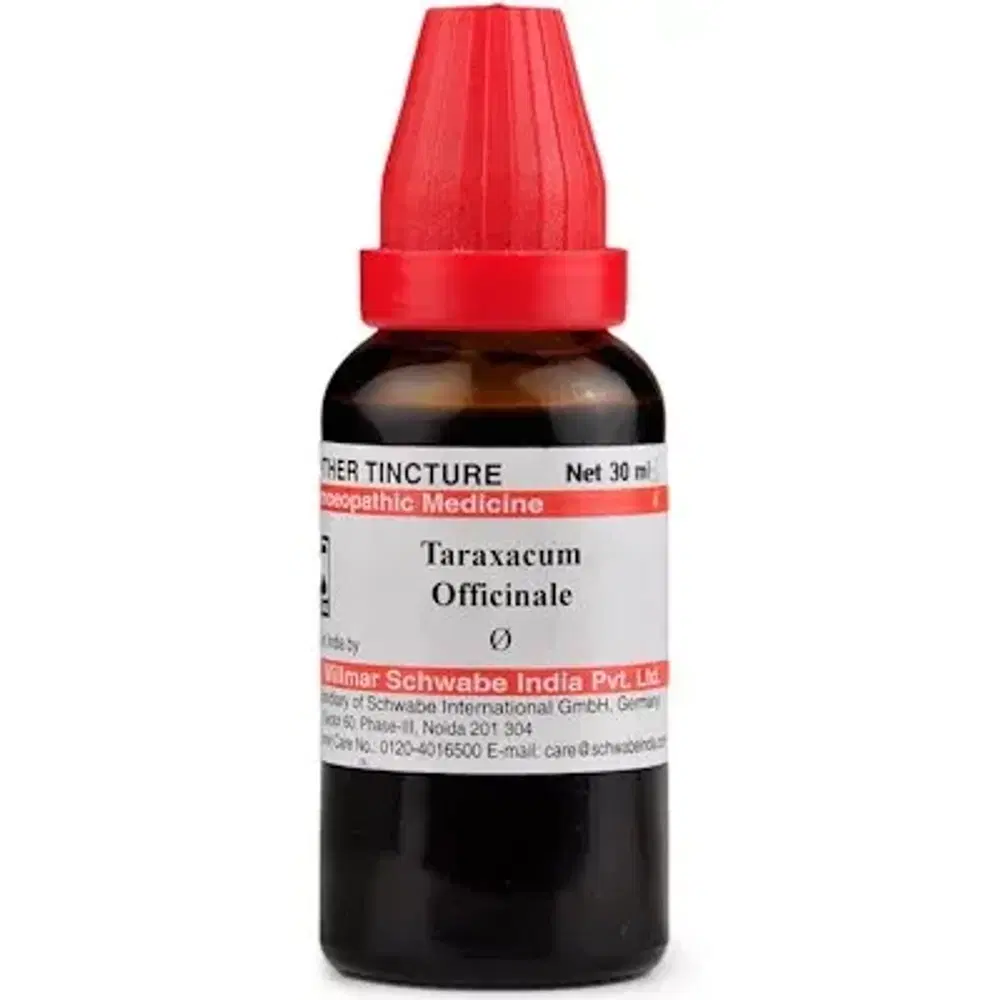 Dr Willmar Schwabe India Taraxacum Officinale Mother Tincture Q bottle of 30 ml Mother Tincture Dr Willmar Schwabe India Taraxacum Officinale Mother Tincture Q bottle of 30 ml Mother Tincture