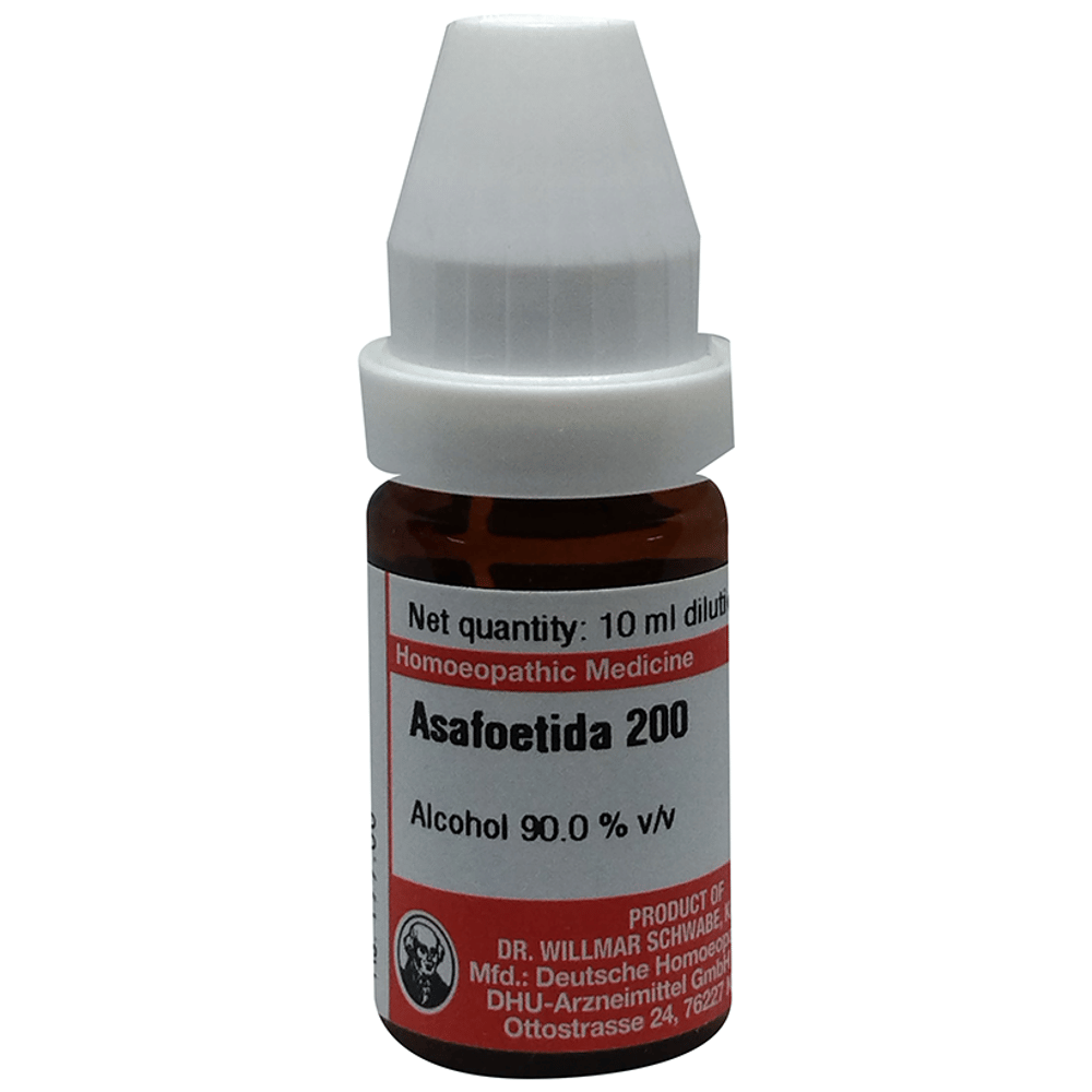 Dr Willmar Schwabe Germany Asafoetida Dilution 200 bottle of 10 ml Dilution