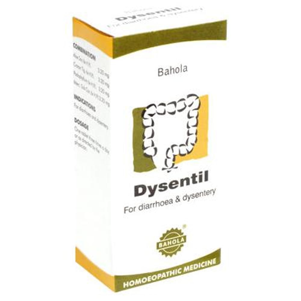 Bahola Dysentil Tablet bottle of 35 gm Tablet