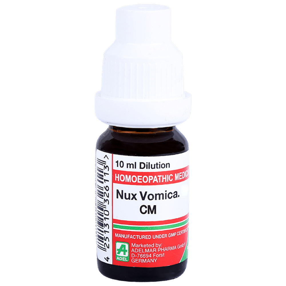 ADEL Nux Vomica Dilution CM bottle of 10 ml Dilution