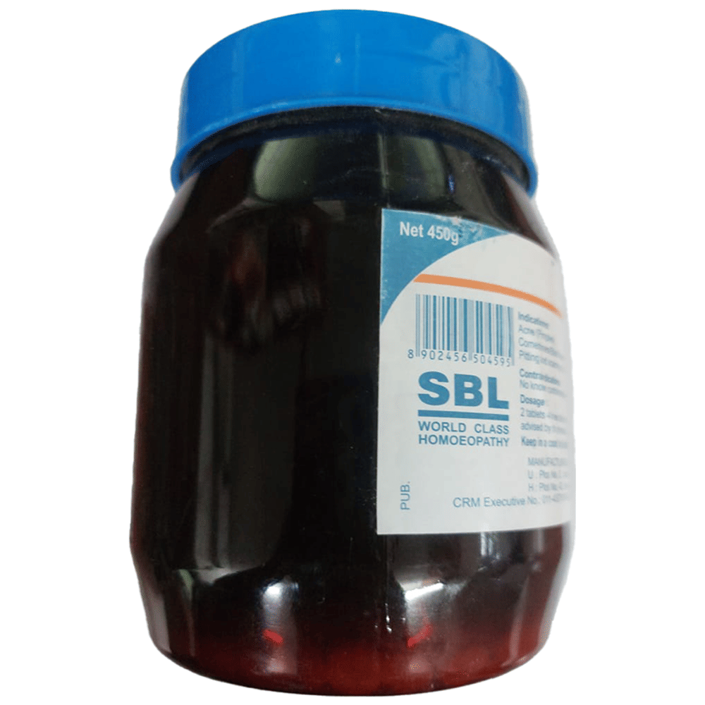 SBL Pimplex Tablet bottle of 450 gm Tablet