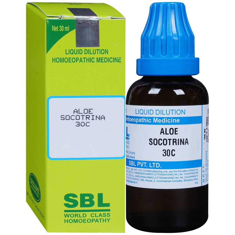 SBL Aloe Socotrina Dilution 30 CH bottle of 30 ml Dilution