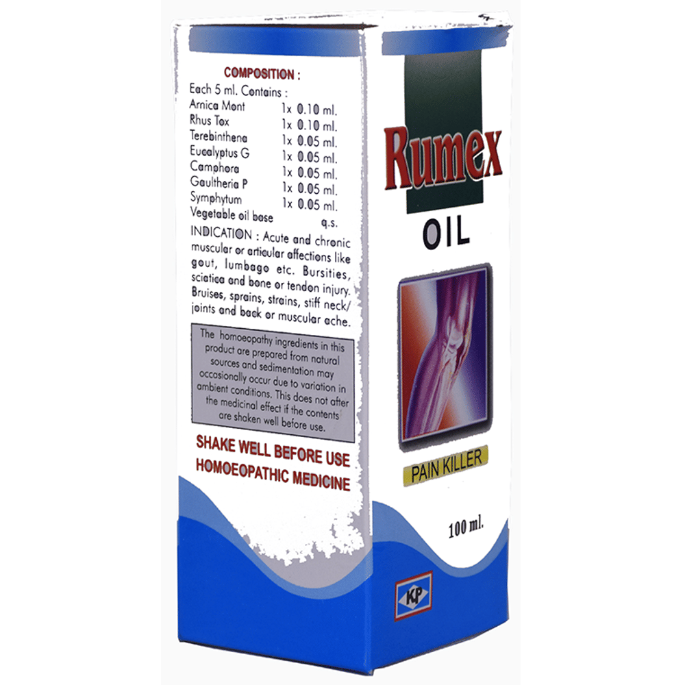 Kent's Rumex Oil bottle of 100 ml Oil Kent's Rumex Oil bottle of 100 ml Oil