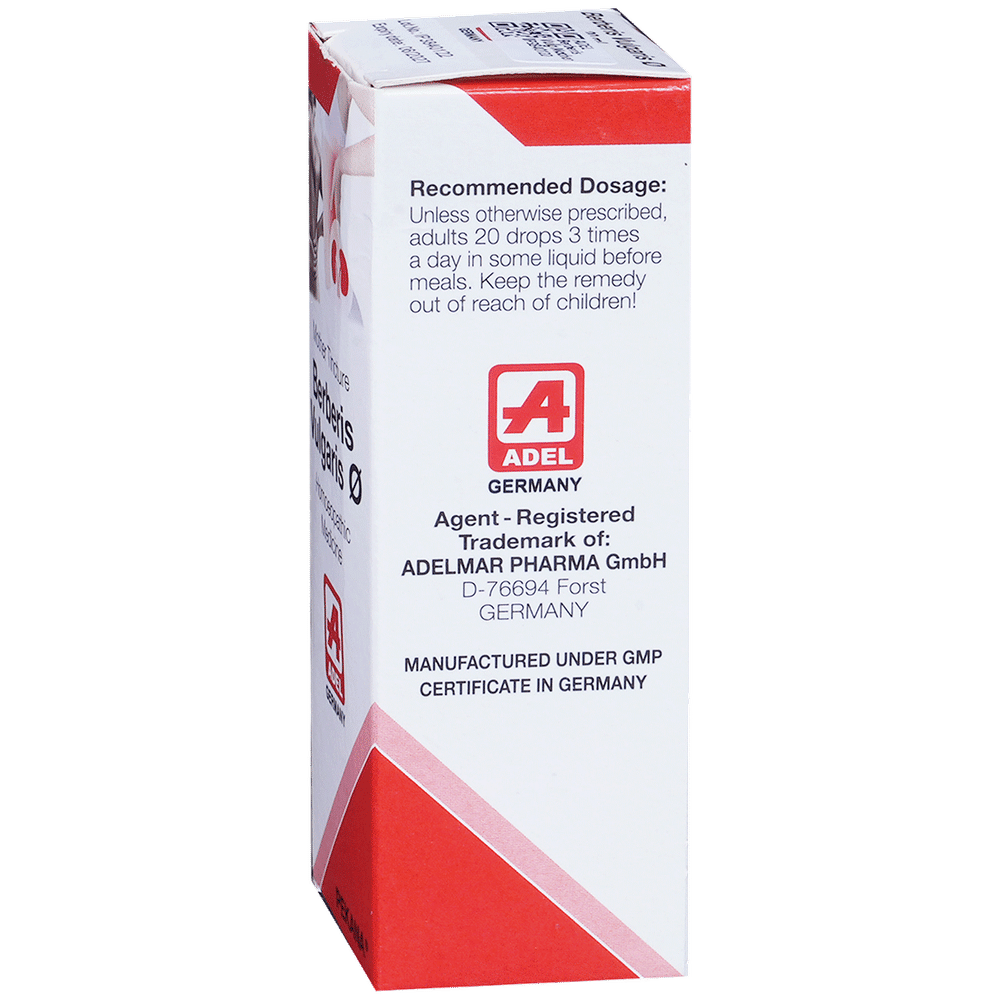 ADEL Berberis Vulg Mother Tincture Q bottle of 20 ml Mother Tincture