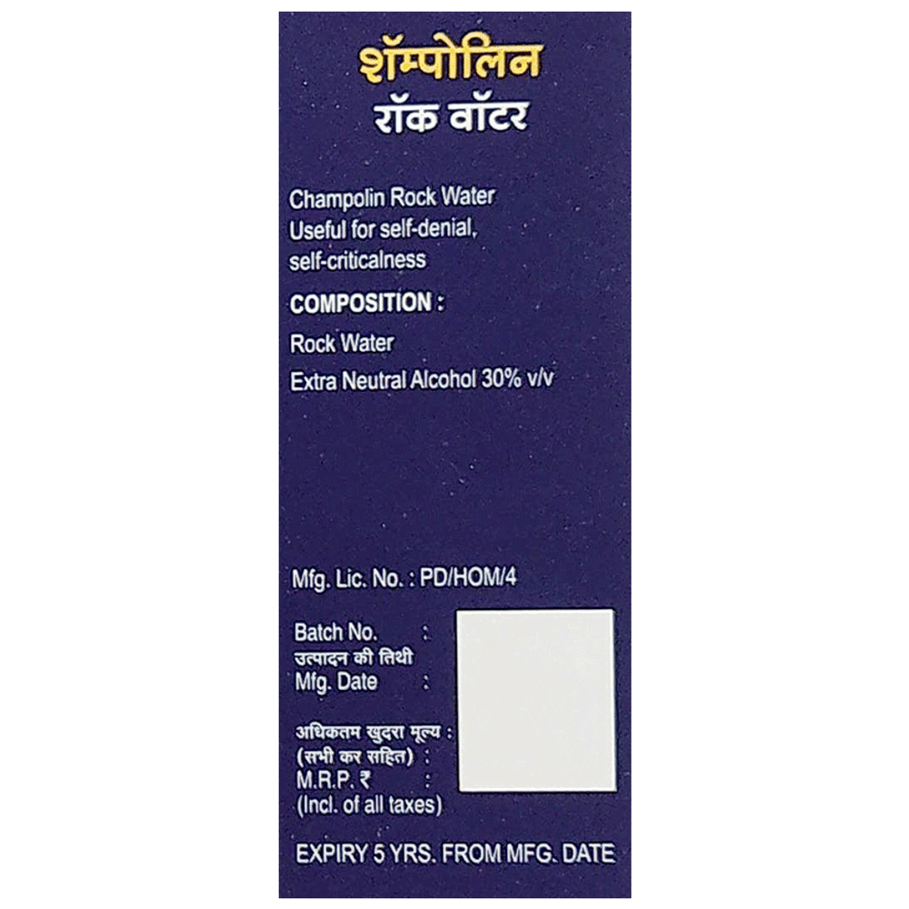 Champolin C27 Rock Water bottle of 60 ml Oral Drops