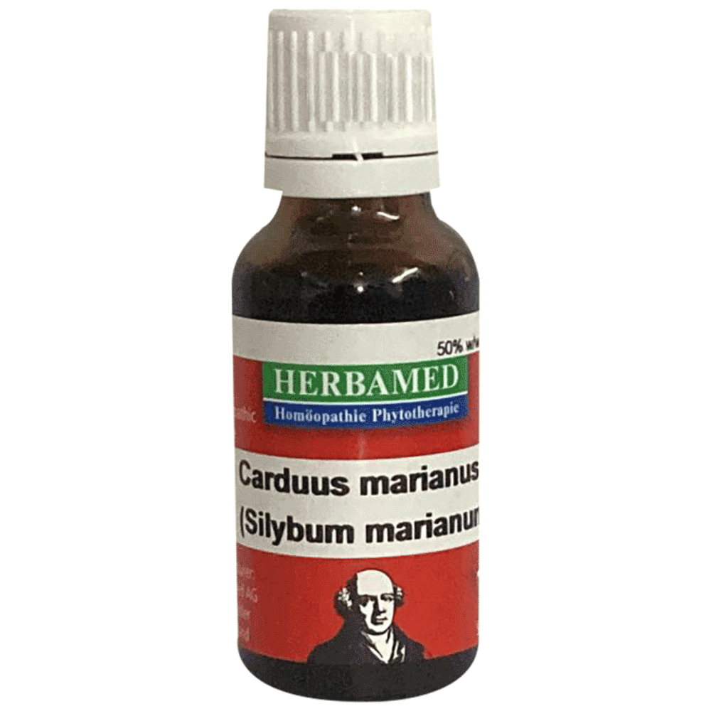 Herbamed Carduus Marianus Mother Tincture Q bottle of 20 ml Mother Tincture