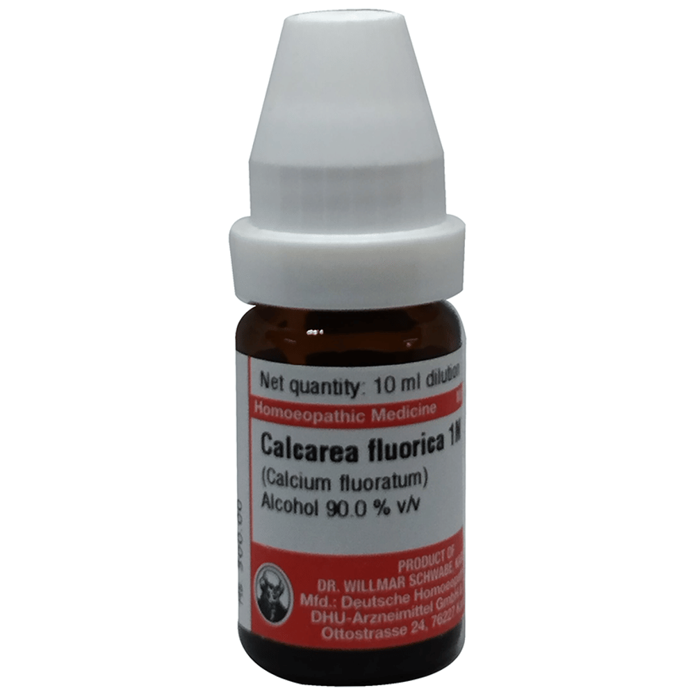 Dr Willmar Schwabe Germany Calcarea Fluorica (Calcium Fluoratum) Dilution 1M bottle of 1 Dilution