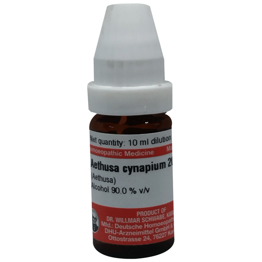 Dr Willmar Schwabe Germany Aethusa Cynapium Dilution 200 bottle of 10 ml Dilution Dr Willmar Schwabe Germany Aethusa Cynapium Dilution 200 bottle of 10 ml Dilution