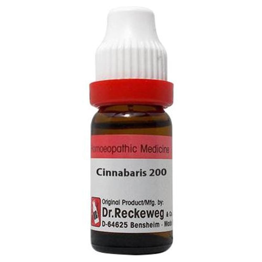 Dr. Reckeweg Cinnabaris Dilution 200 CH bottle of 11 ml Dilution