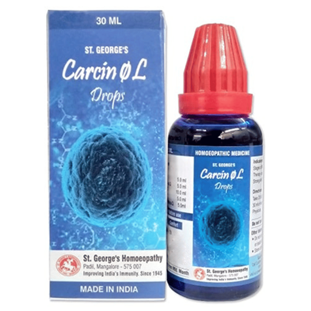 St. George‚Äôs Carcin Q L Drop bottle of 30 ml Drop