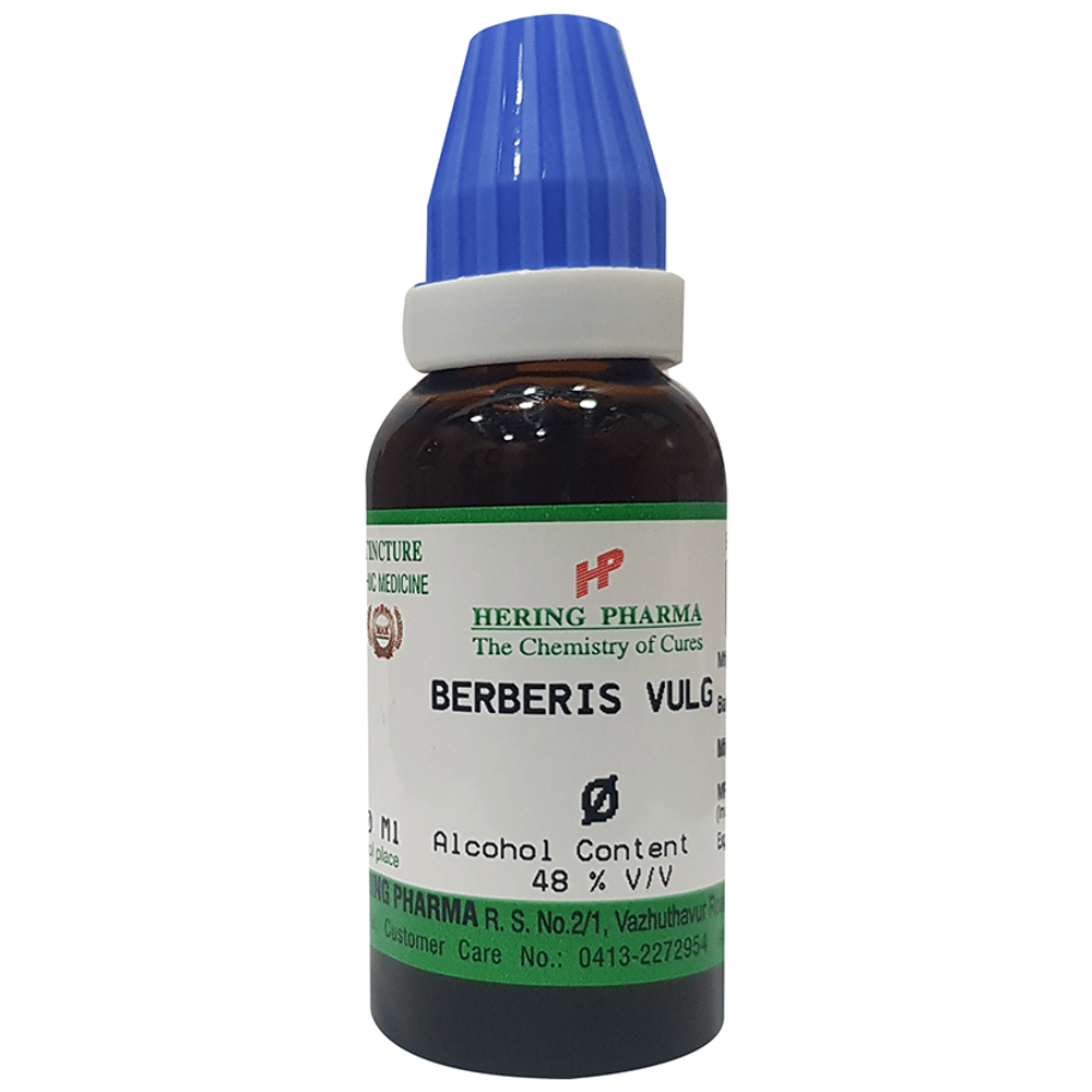 Hering Pharma Berberis Vulg Mother Tincture Q bottle of 30 ml Mother Tincture