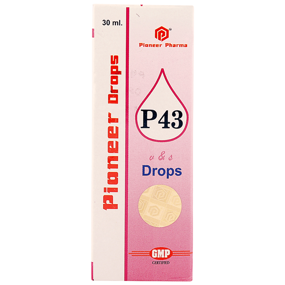 Pioneer Pharma P43 Vertigo/Syncope Drop bottle of 30 ml Drop
