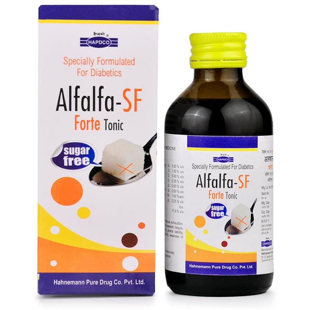 Hapdco Alfalfa-SF Forte Tonic bottle of 200 ml Tonic Hapdco Alfalfa-SF Forte Tonic bottle of 200 ml Tonic