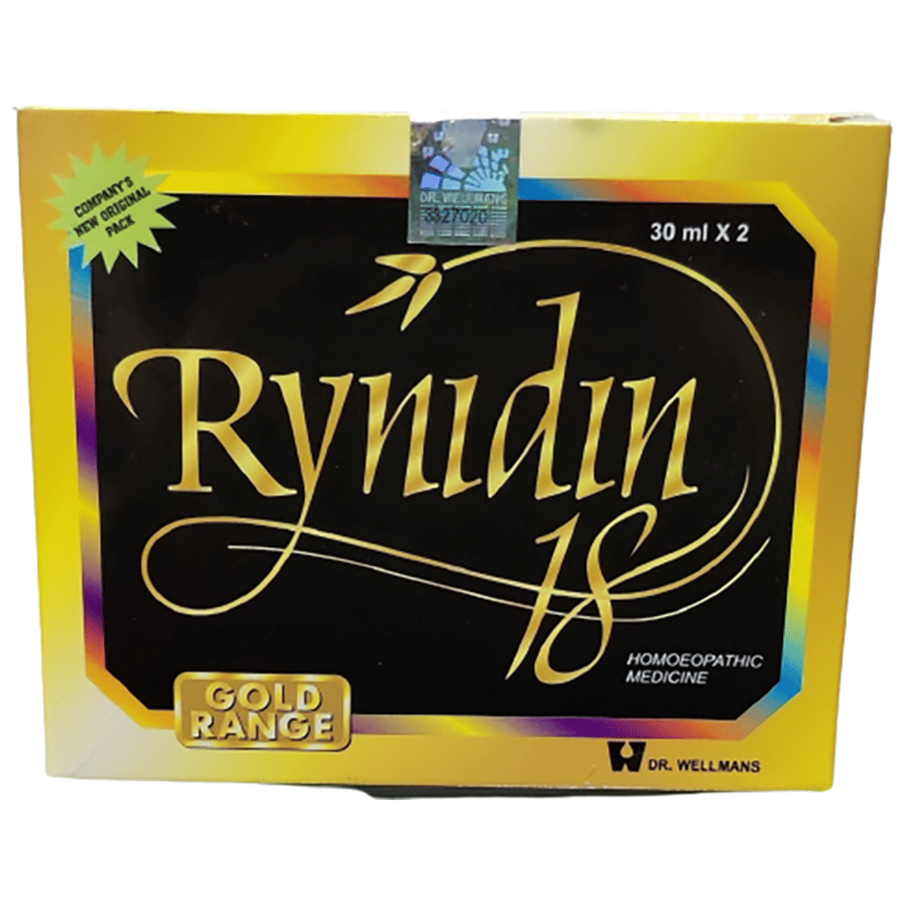 Dr. Wellmans Rynidin 18 (30ml Each) box of 2 bottles