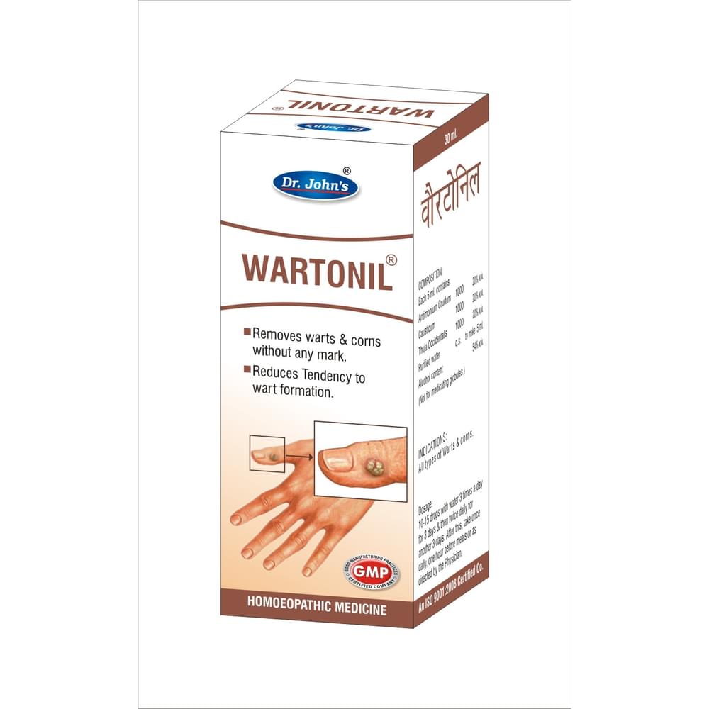 Dr. Johns Wartonil Drop bottle of 30 ml Drop