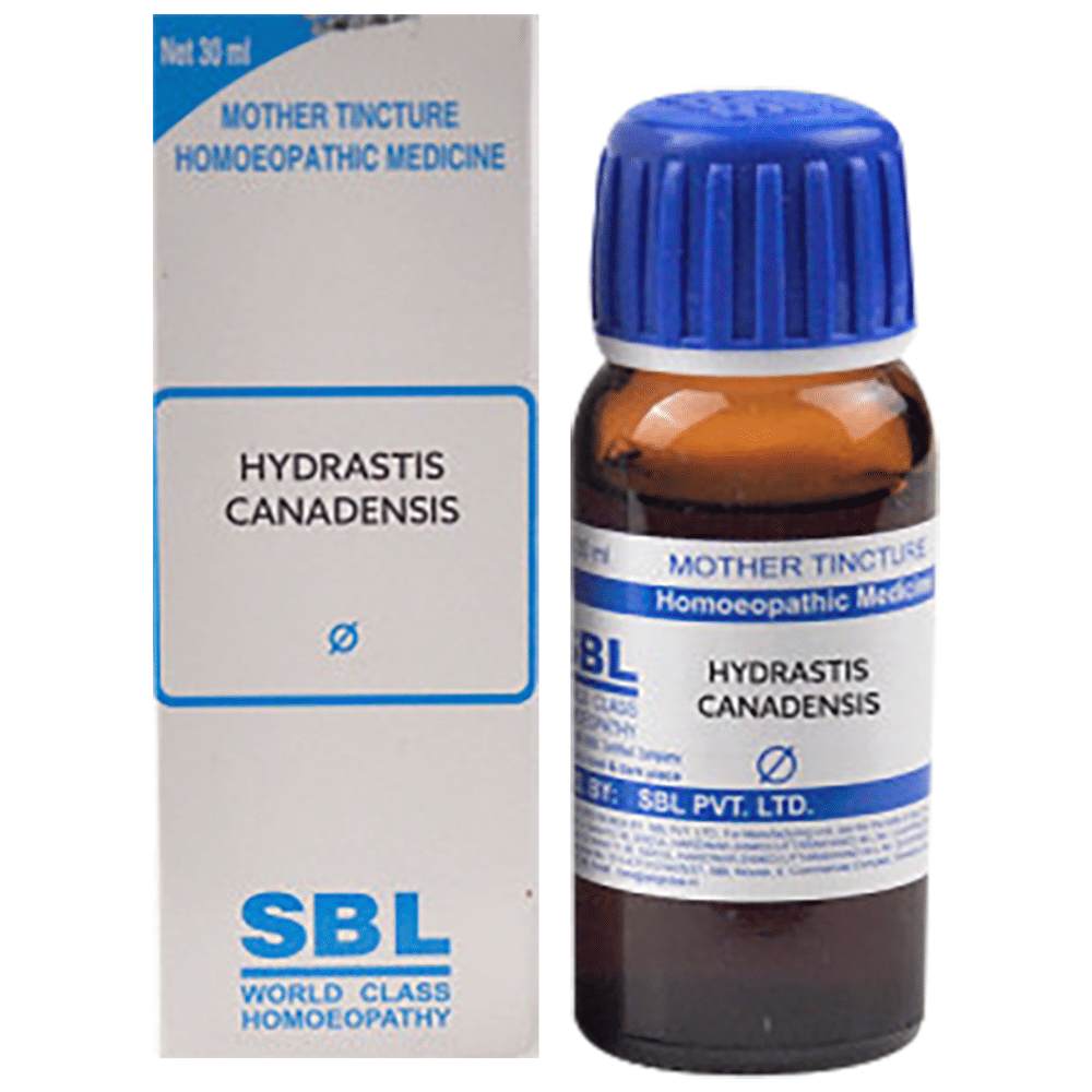 SBL Hydrastis Canadensis Mother Tincture Q | Stomach Care bottle of 30 ml Mother Tincture