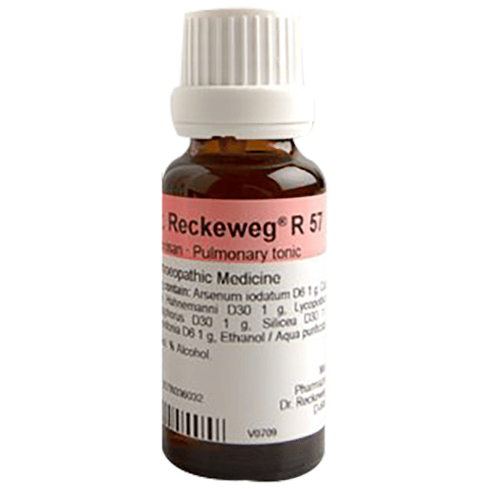 Dr. Reckeweg R57 Pulmonary Tonic bottle of 22 ml Tonic Dr. Reckeweg R57 Pulmonary Tonic bottle of 22 ml Tonic