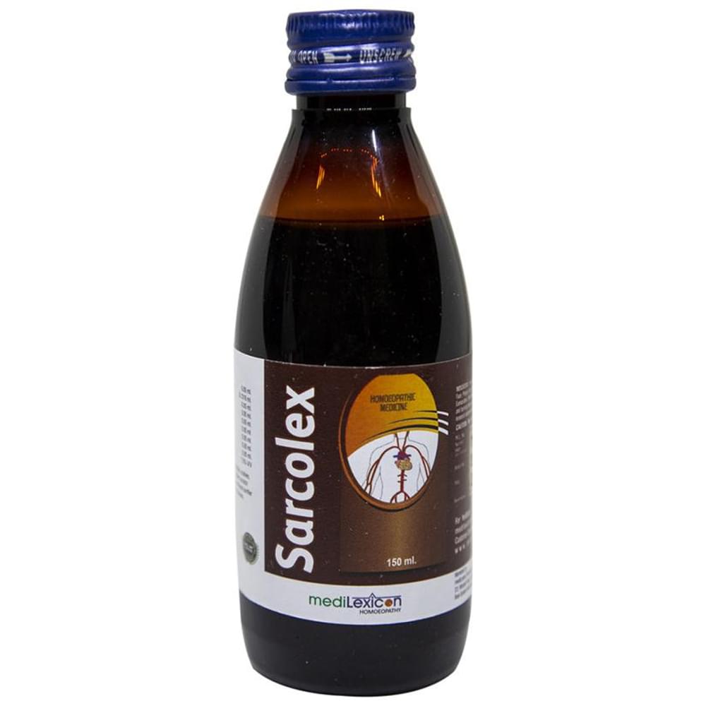 Medilexicon Sarcolex Syrup bottle of 150 ml Syrup Medilexicon Sarcolex Syrup bottle of 150 ml Syrup
