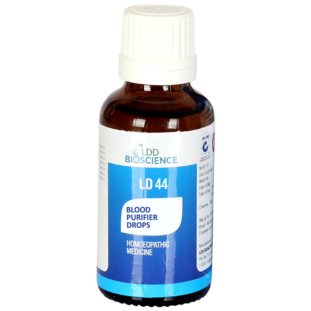 LDD Bioscience LD 44 Blood Purifier Drop bottle of 30 ml Drop