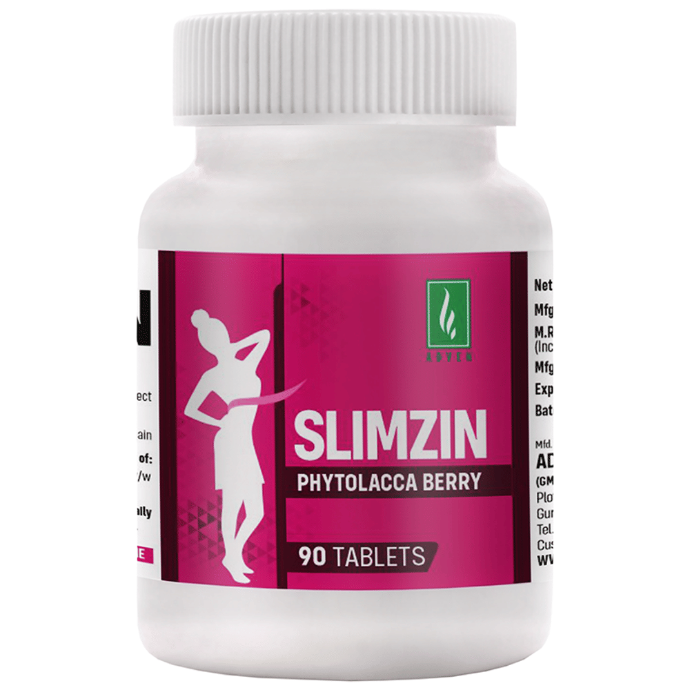 Adven Slimzin Tablet bottle of 90 tablets