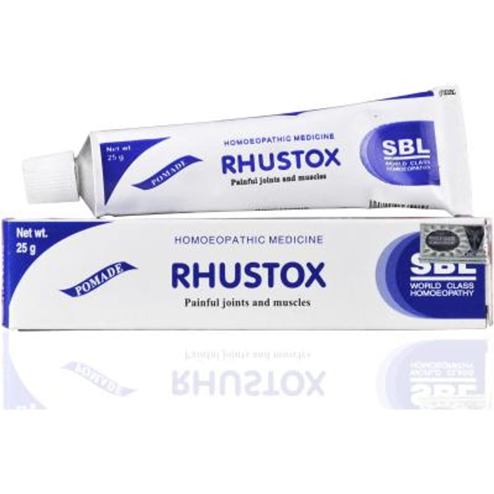 SBL Rhustox Ointment tube of 25 gm Ointment