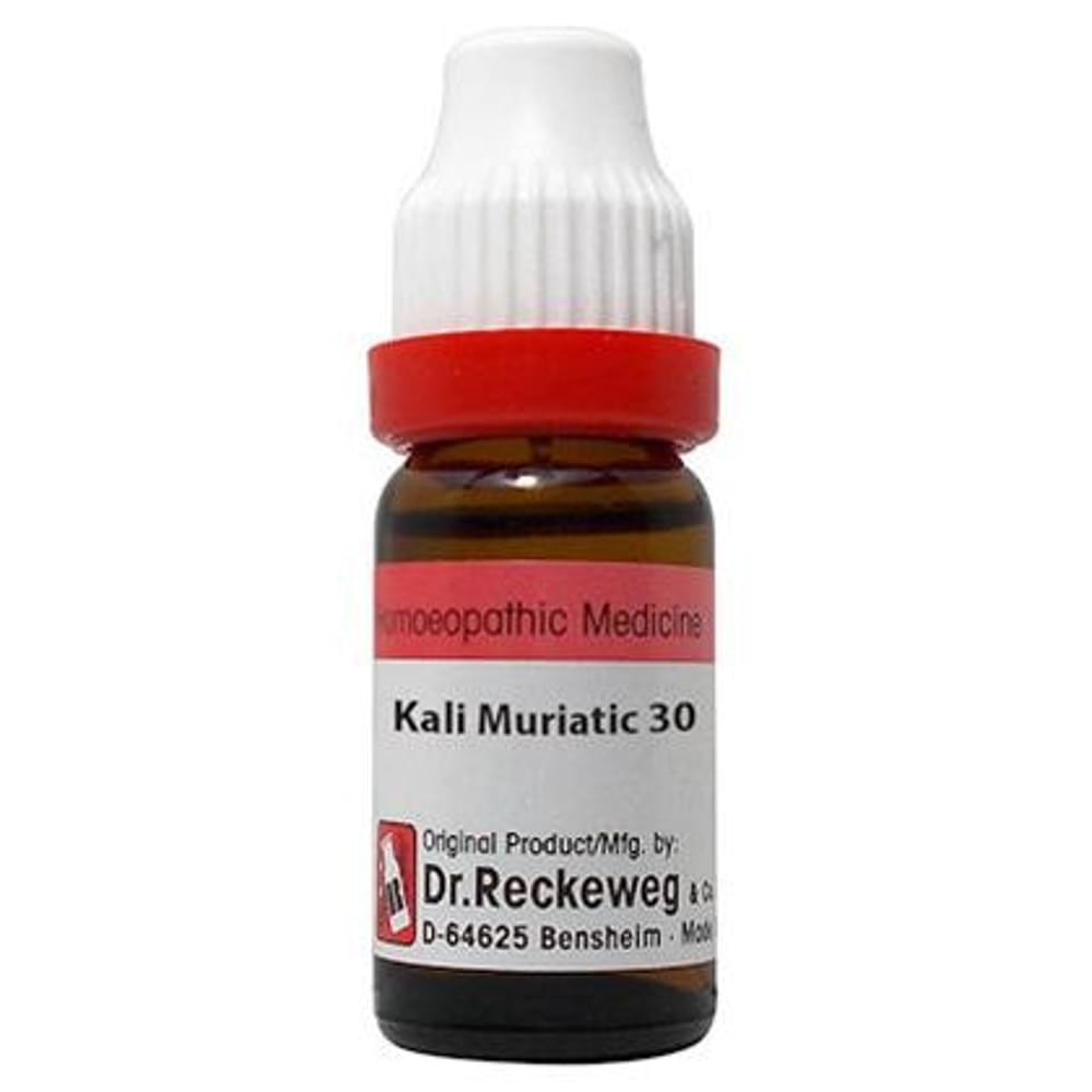 Dr. Reckeweg Kali Muriaticum Dilution 30 CH bottle of 11 ml Dilution Dr. Reckeweg Kali Muriaticum Dilution 30 CH bottle of 11 ml Dilution
