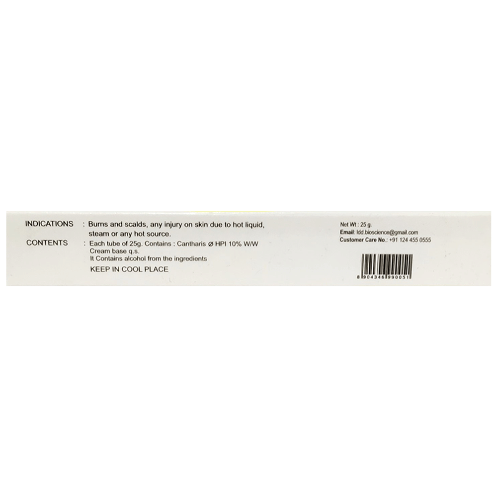 LDD Bioscience Cantharis Ointment tube of 25 gm Ointment