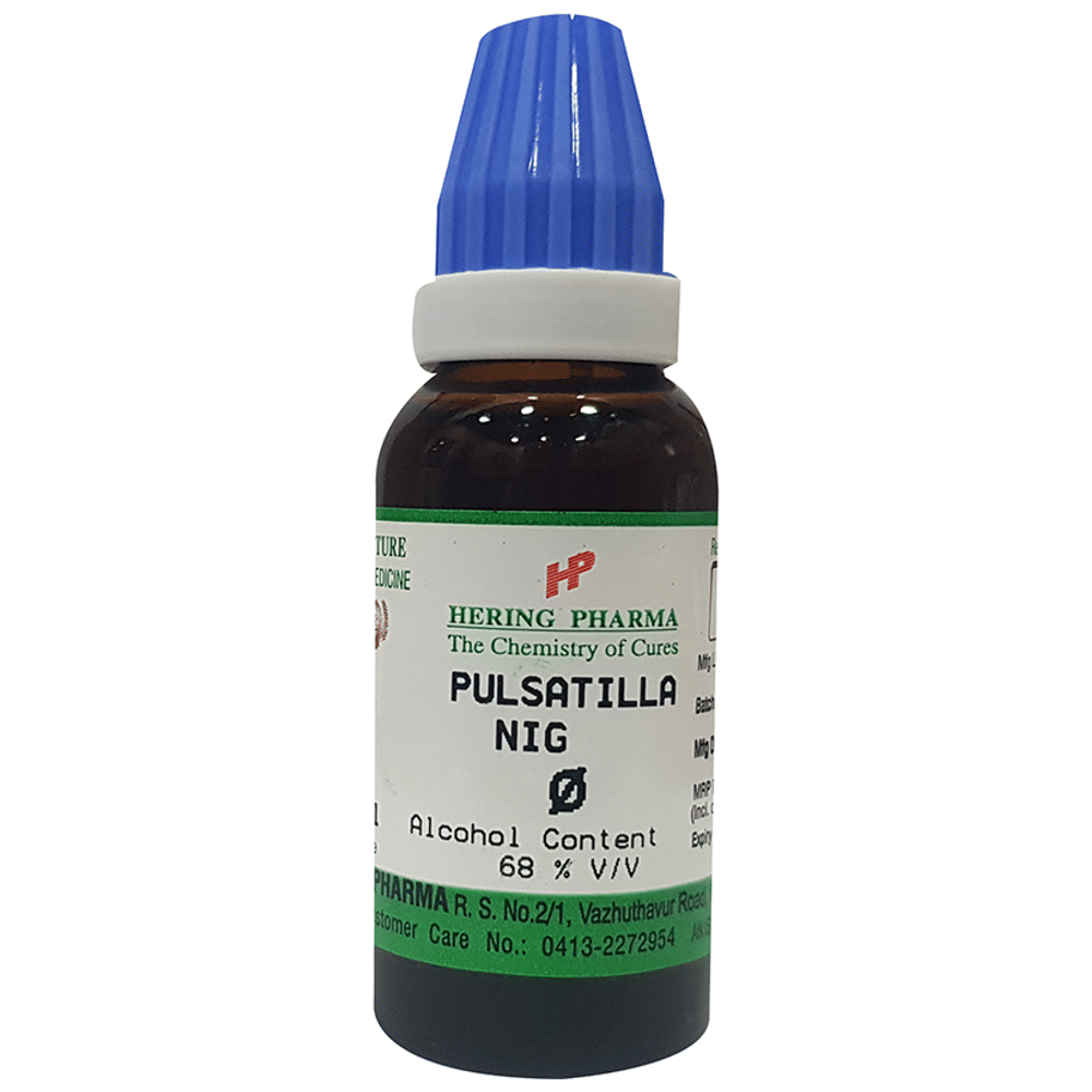 Hering Pharma Pulsatilla Nig Mother Tincture Q bottle of 30 ml Mother Tincture