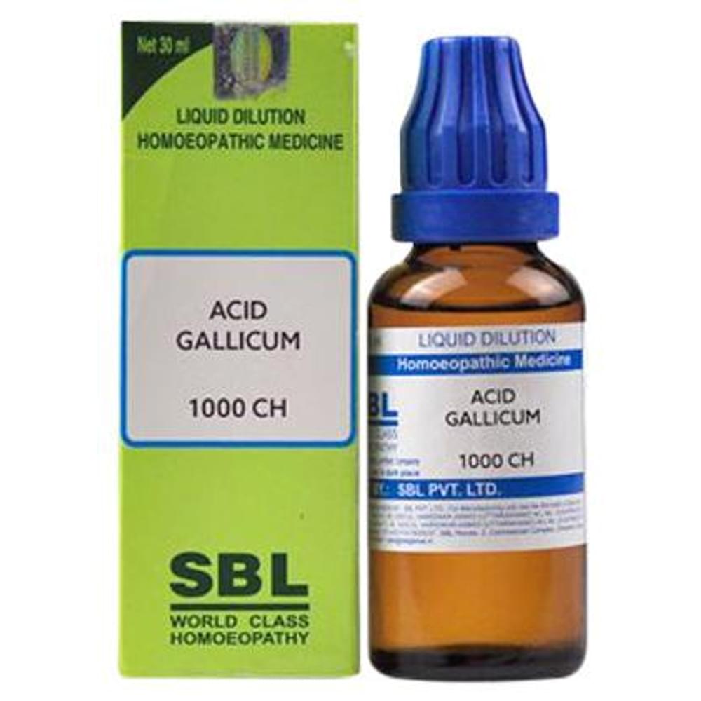 SBL Acid Gallicum Dilution 1000 CH bottle of 30 ml Dilution