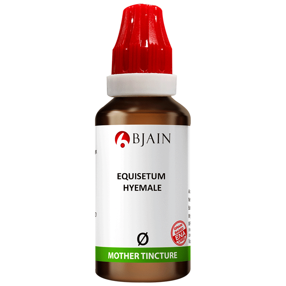 Bjain Equisetum Hyemale Mother Tincture Q bottle of 30 ml Mother Tincture