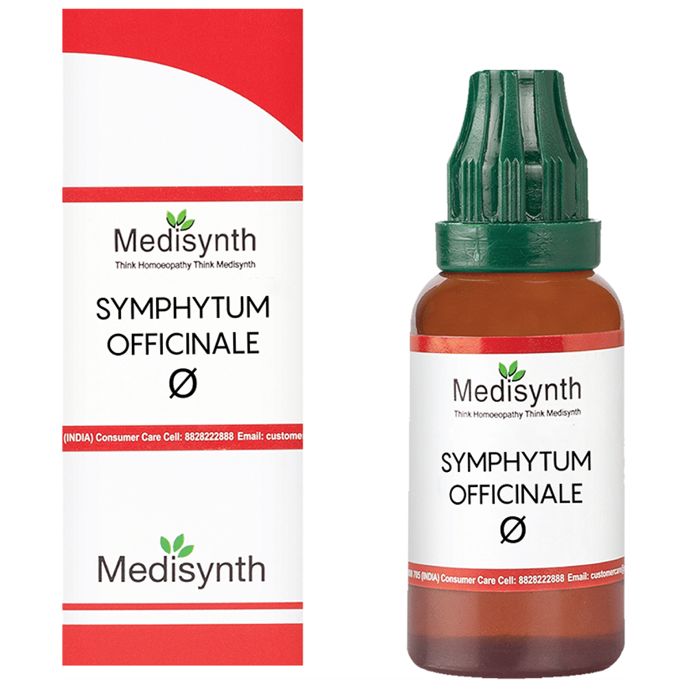 Medisynth Symphytum Officinale Q bottle of 30 ml Mother Tincture