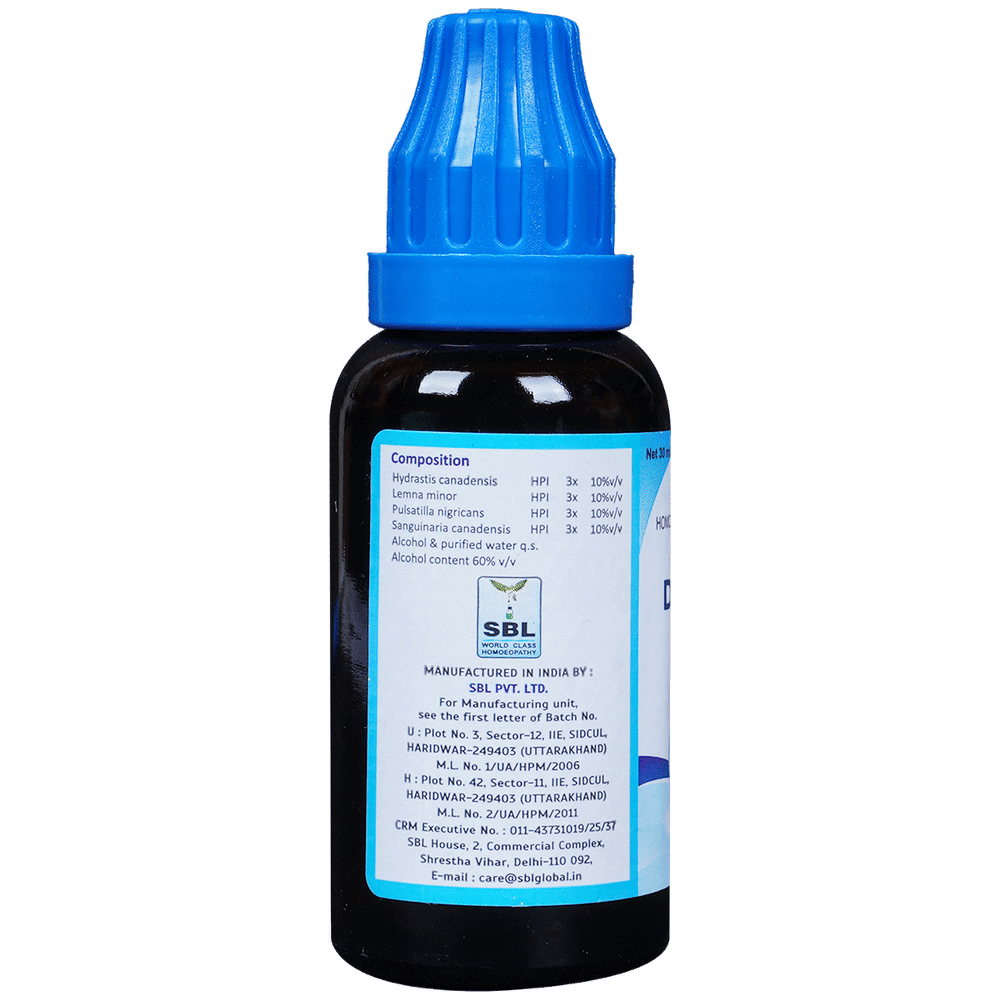 SBL Drops No. 7 (For Sinusitis) bottle of 30 ml Drop