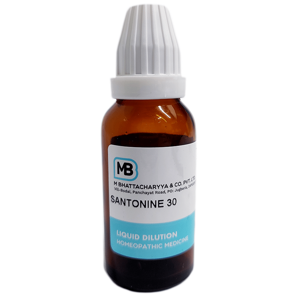 MB Dilution Santonine 30 bottle of 30 ml Dilution MB Dilution Santonine 30 bottle of 30 ml Dilution
