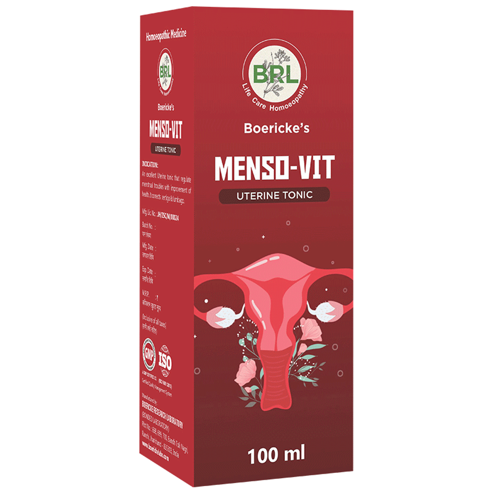 BRL Menso-Vit Tonic bottle of 100 ml Tonic