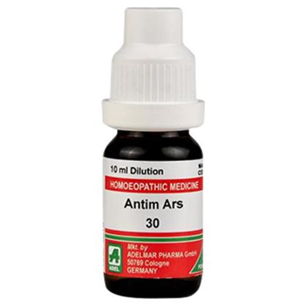 ADEL Antimonium Ars Dilution 30 bottle of 10 ml Dilution ADEL Antimonium Ars Dilution 30 bottle of 10 ml Dilution