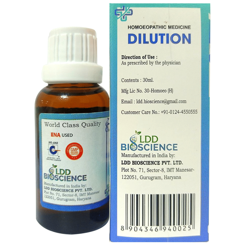 LDD Bioscience Arsenicum Sulphuratum Rubrum Dilution 30 CH bottle of 30 ml Dilution LDD Bioscience Arsenicum Sulphuratum Rubrum Dilution 30 CH bottle of 30 ml Dilution